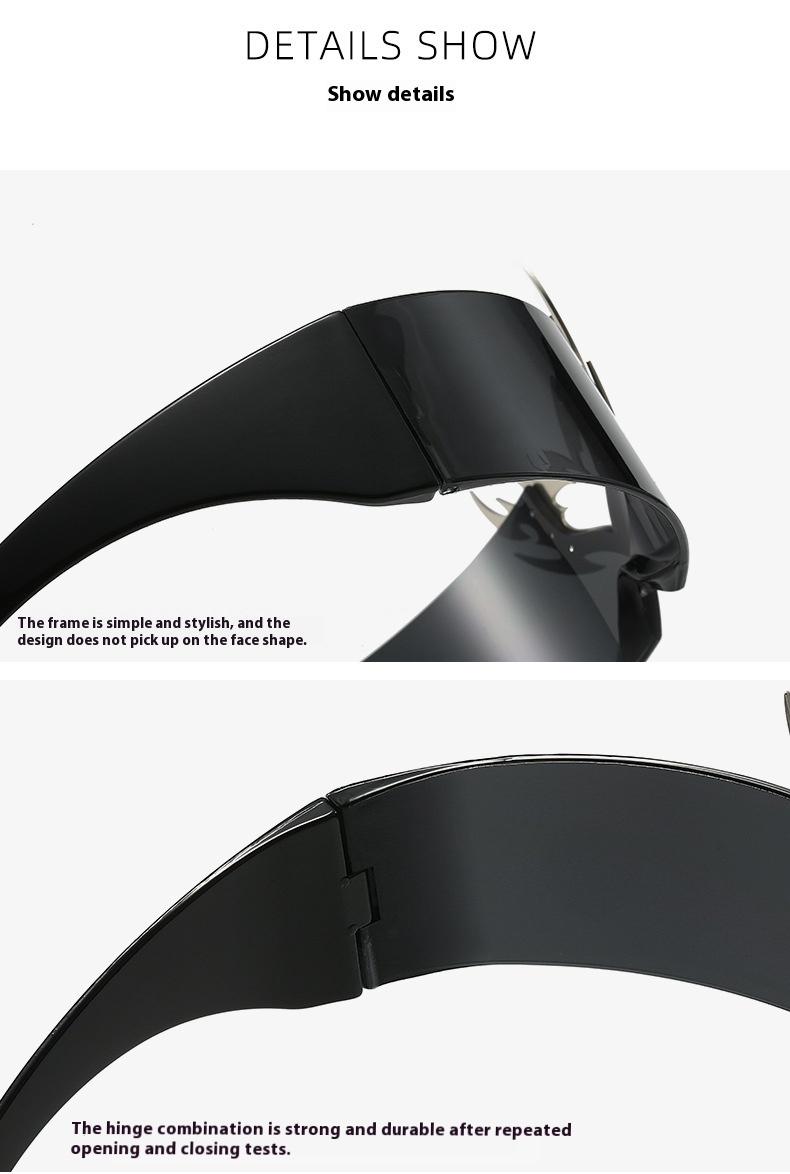 Future Technology Integrated Film Coated Personalized Disco Drag Cool Sunglasses - Image 20