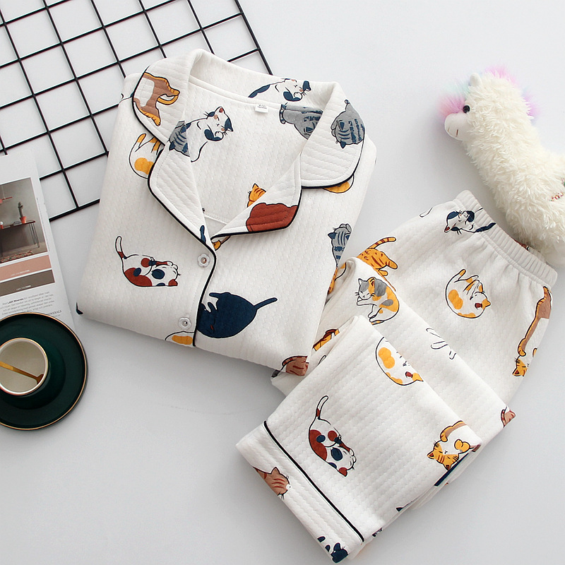 Title 3, New Style Cotton Air Layer Home Service Cute Cat