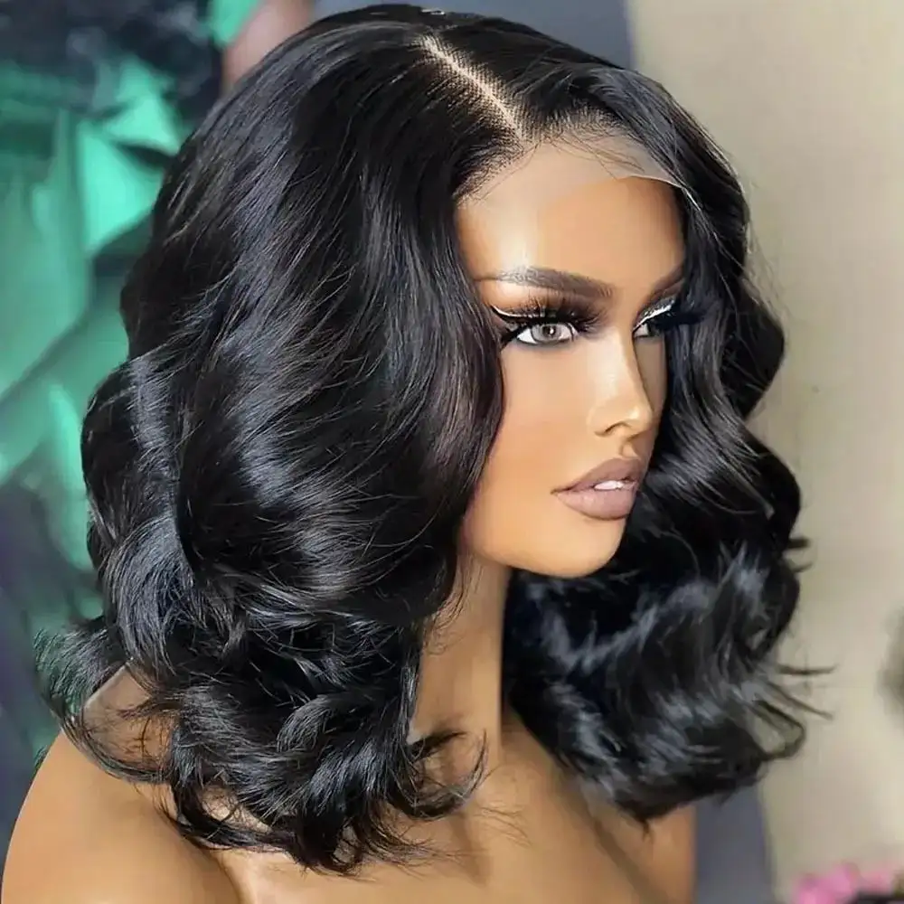 Loose Wave Wig 13x4 Frontal Bouncy Human
