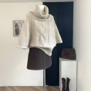 Sweater Plus Skirt Sets-L