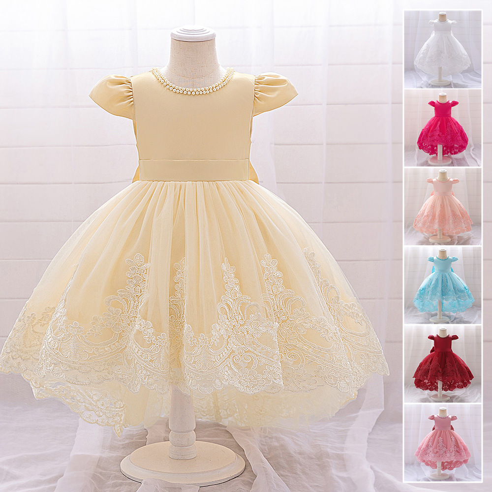 Puffy Skirt Birthday Princess Dress Baby First Birthday Gown