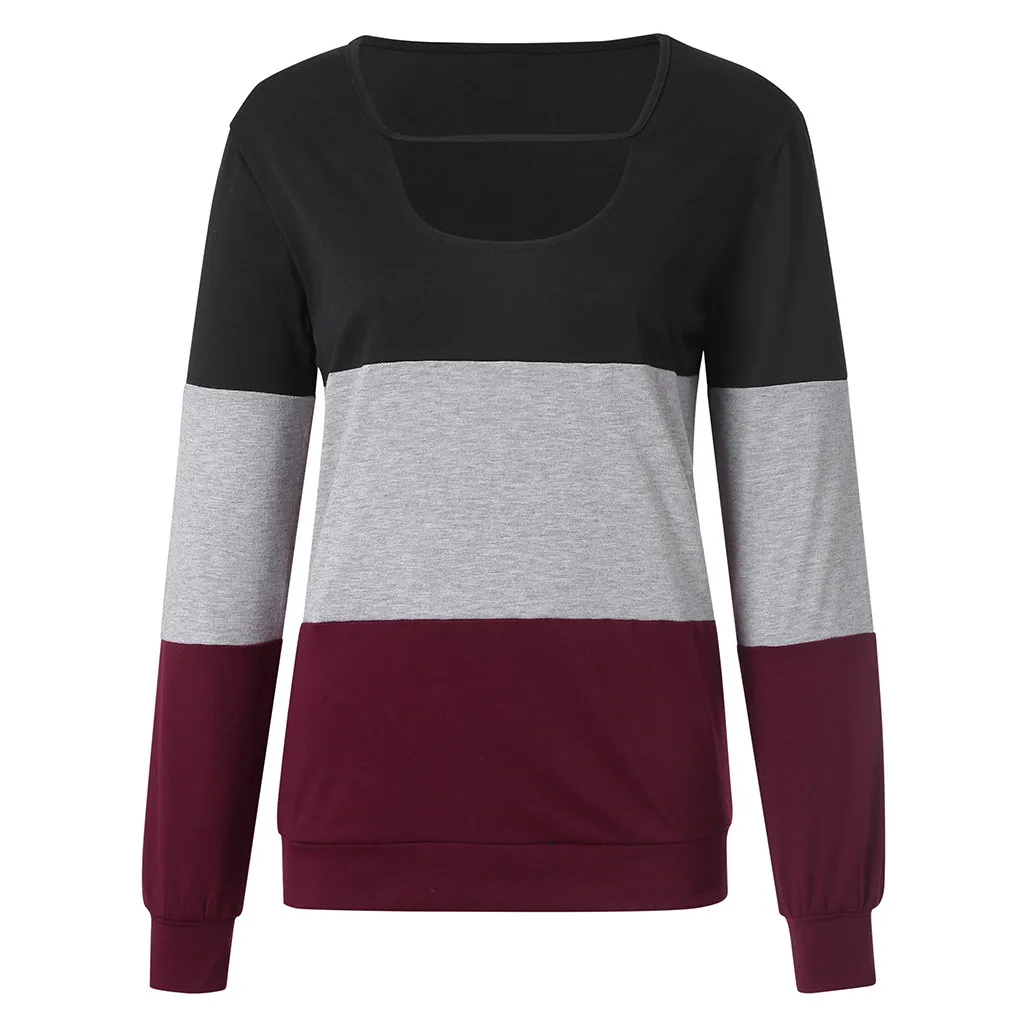 Title 17, Round neck long sleeve top