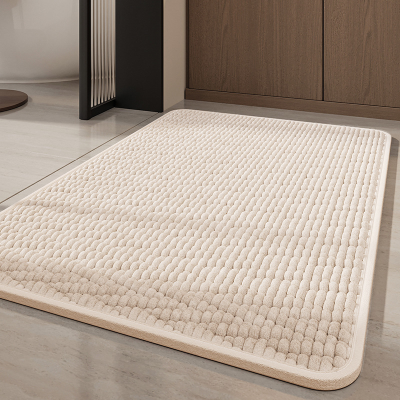 Quick-drying Bath Mat For The Bathroom Door