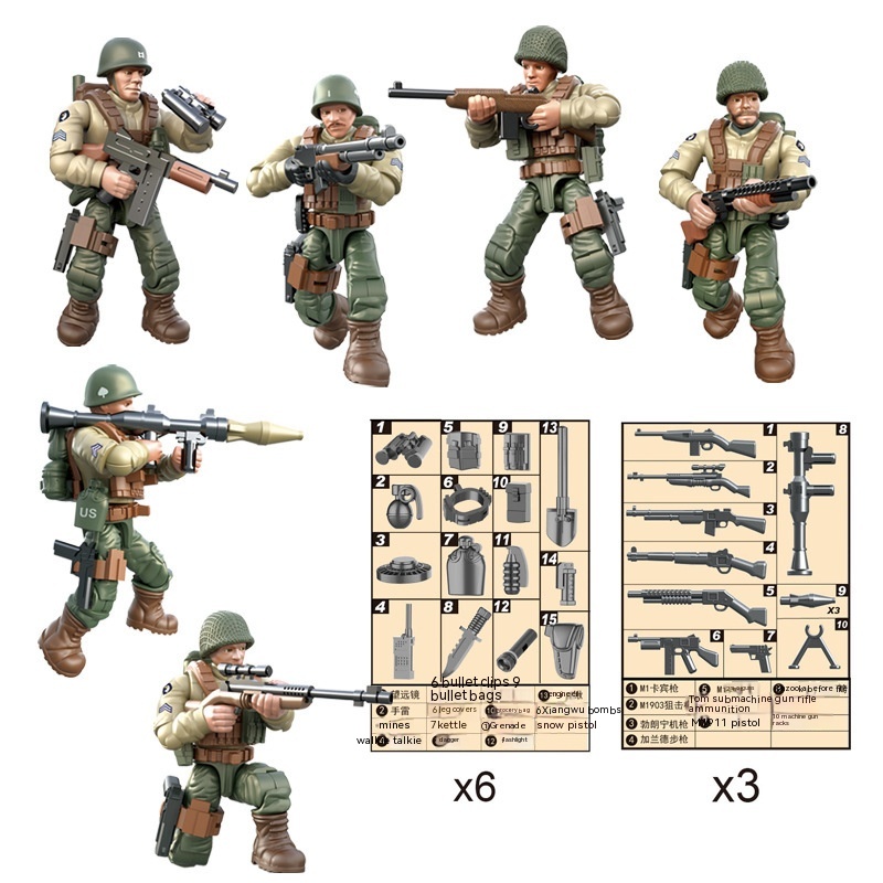 US Army 6 Doll Toy