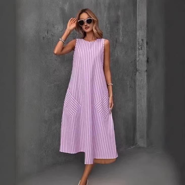 Elegant Simple And Casual Vacation Dress