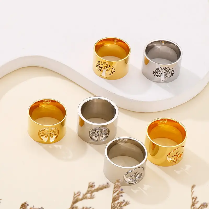 Fashion Simple Tree Of Life Women's Ring