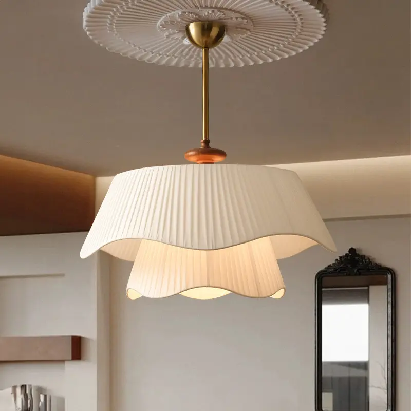 Cream Style Chandelier Internet Celebrity Living Room
