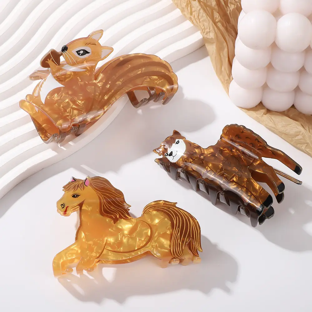 Performance Decorative Clip Back Bun Shark Hair