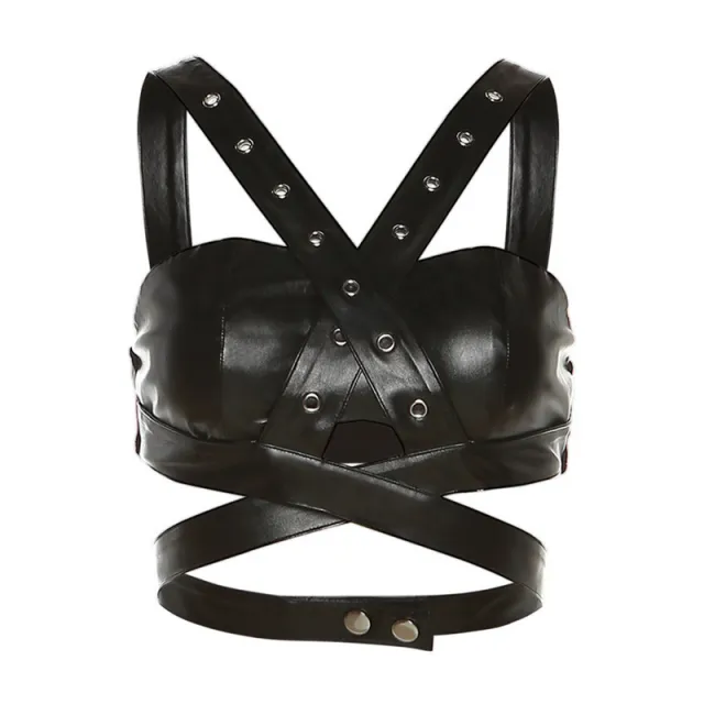 European And American Solid Color Slim Street Fashion Suspenders Sexy Vest Women Black - Shop at LoveMi