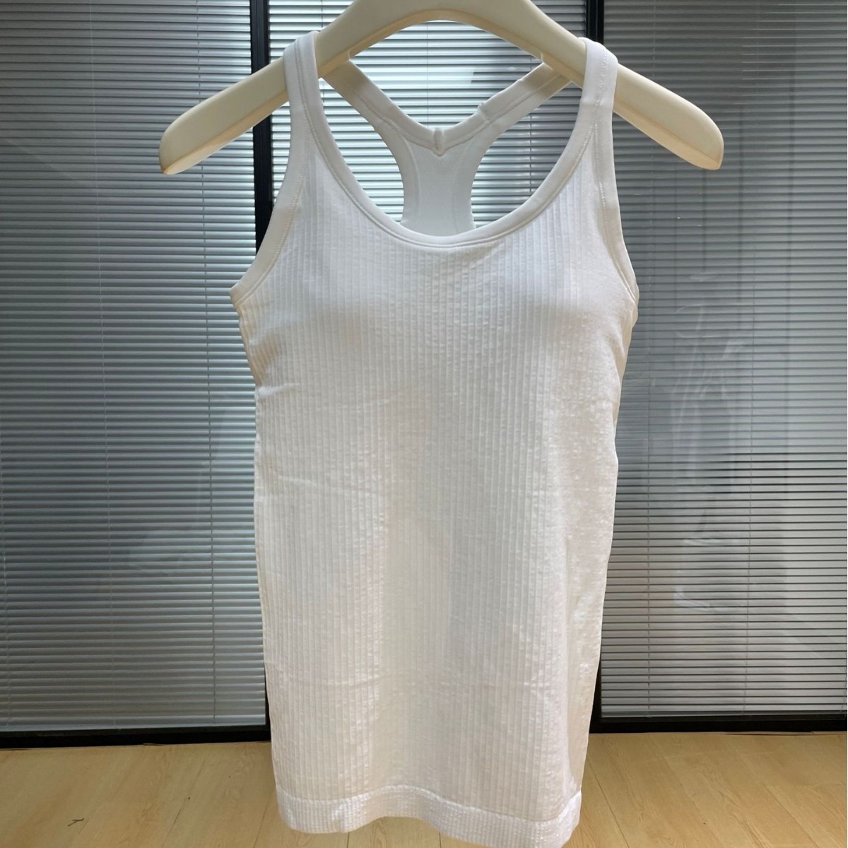 Ribbed Tank Top Yoga Wear For Women