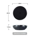 8Inches Black