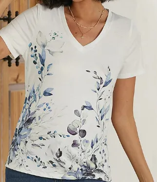 Women's Dotted Prints Short sleeved Casual T shirt Ga11 4Xl - Shop at LoveMi