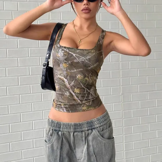 Retro Crew Neck Sleeveless Vest For Women Color M - Shop at LoveMi