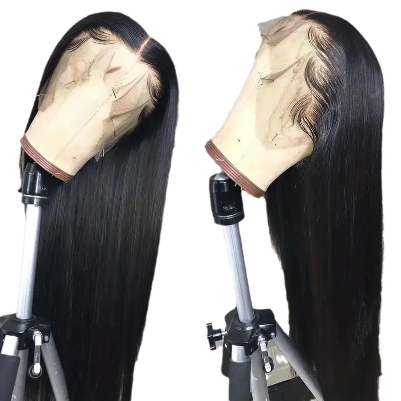 Women's Fashion Personalized Front Lace Wig - Black