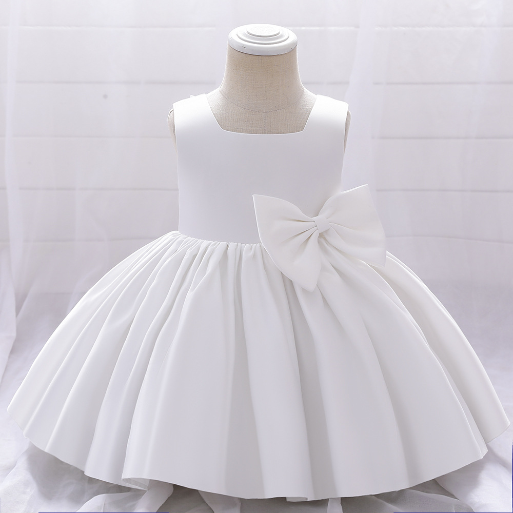 Birthday Dress Big Bow Flower Girl Wedding Dress Dress - Image 18
