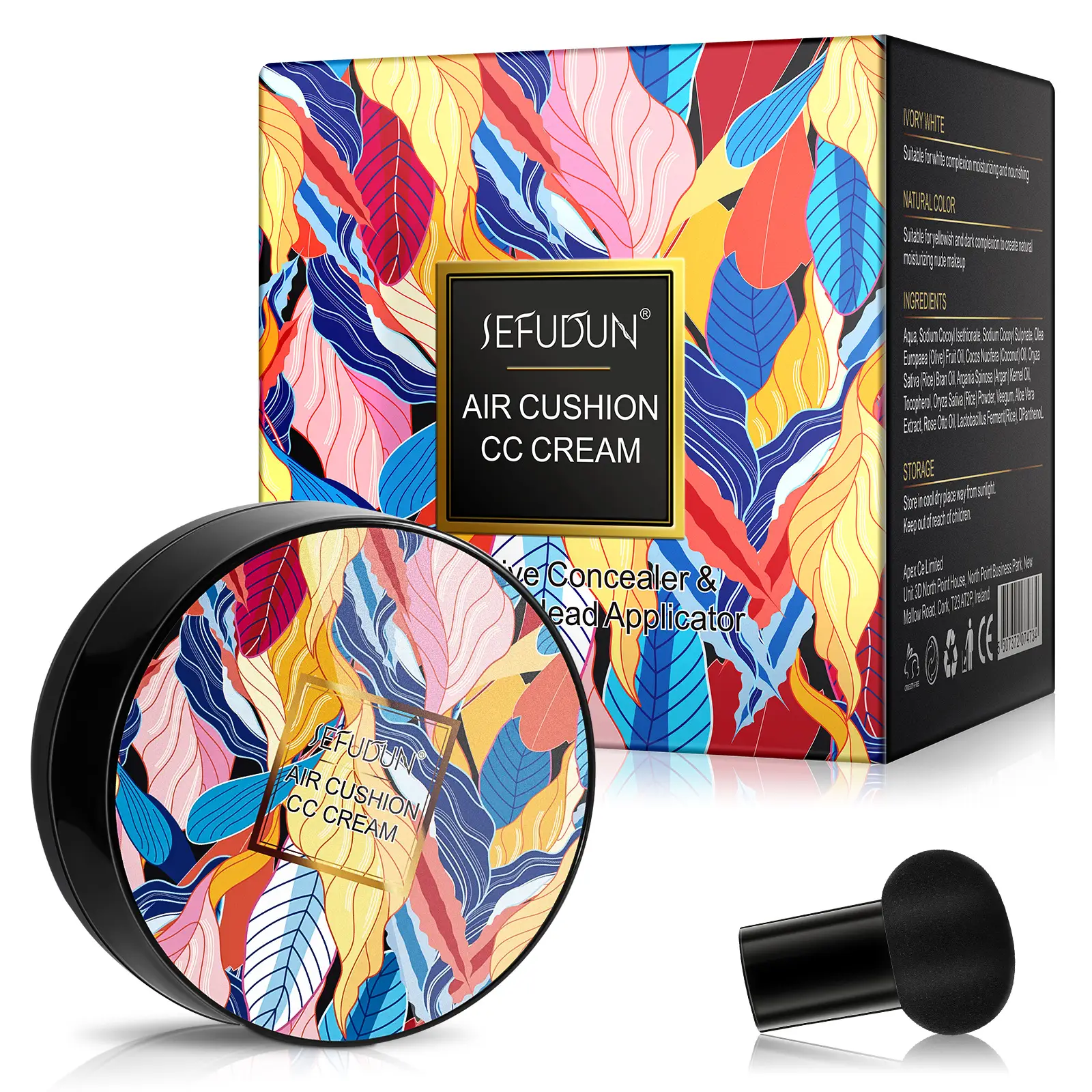 Mushroom-shaped Haircut Liquid Foundation Air Cushion Moisturizing