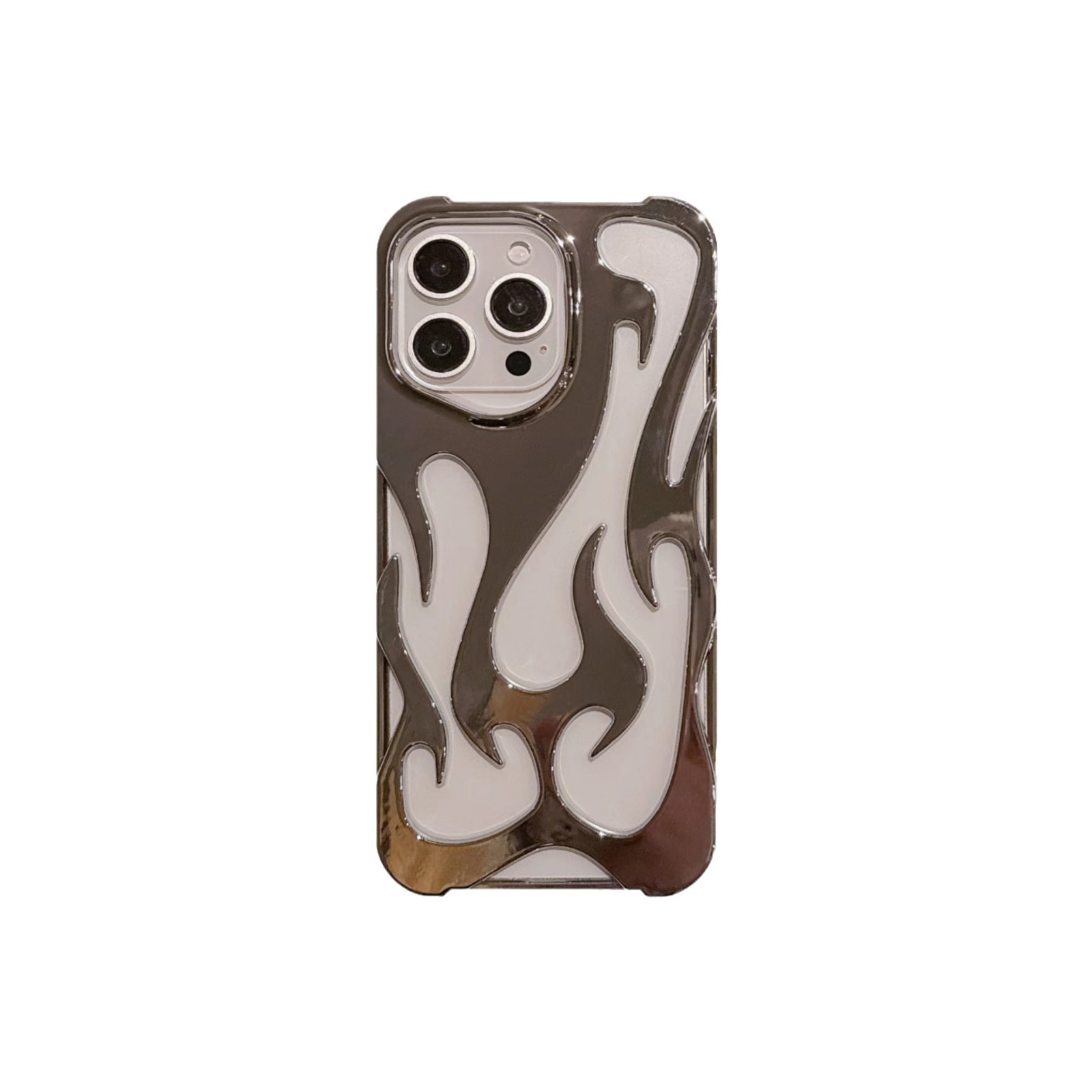 Electroplating Hollow Heat Dissipation Phone Case - Image 5