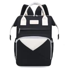 Large-capacity Multi-compartment Portable Thermal Insulation Multifunctional Backpack - Black - View 1