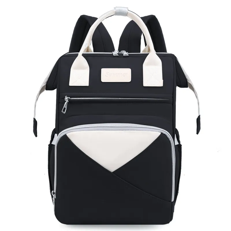 Large-capacity Multi-compartment Portable Thermal Insulation Multifunctional Backpack - Black