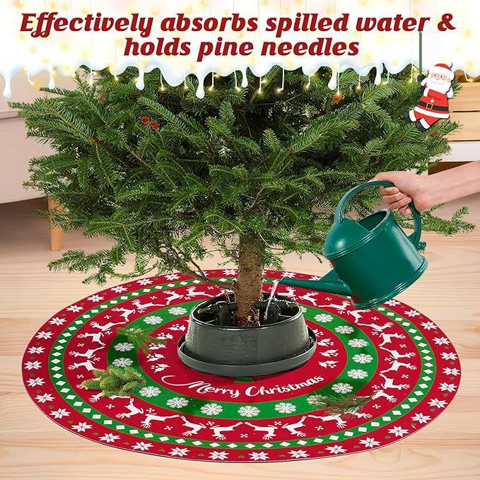 Christmas Round Carpet 4