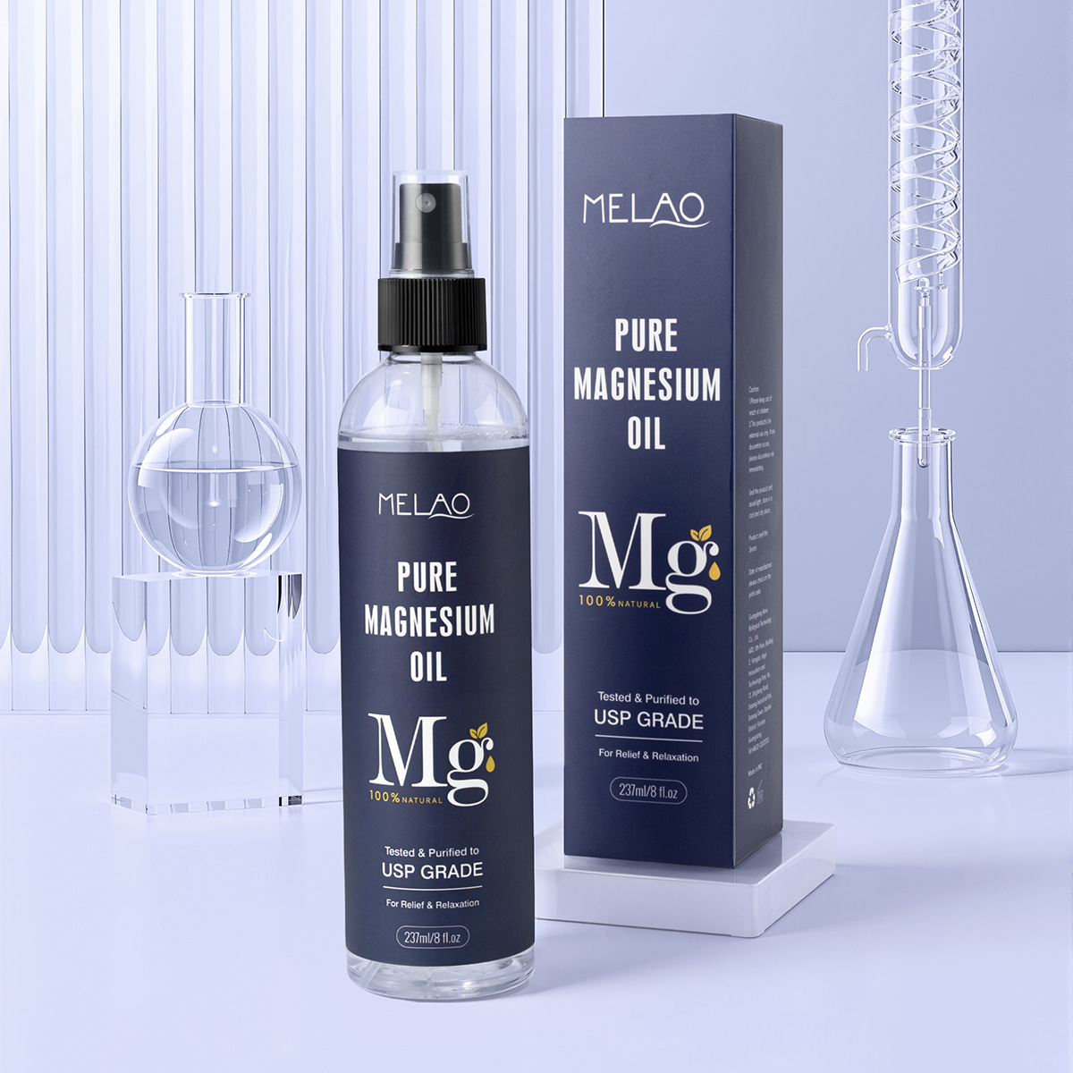 MELAO Magnesium Essential Oil Magnesium Oil Spray