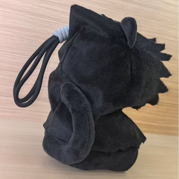 Halloween Dark Cat Keychain Pendant (Dark Cat-20cm)