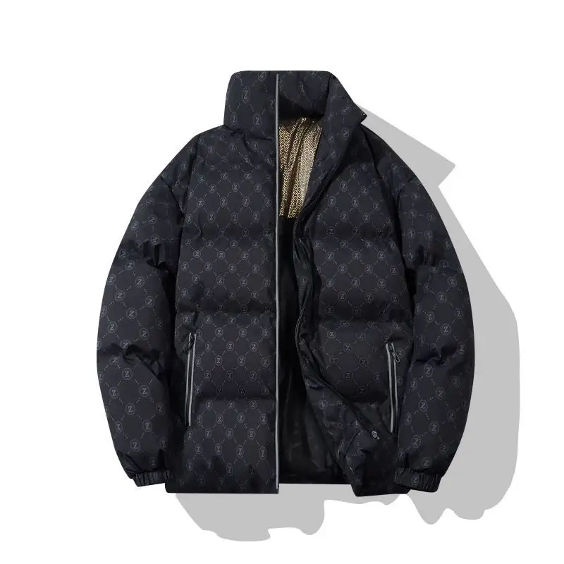 Heating Cotton-padded Coat Stand-up Collar Thermal