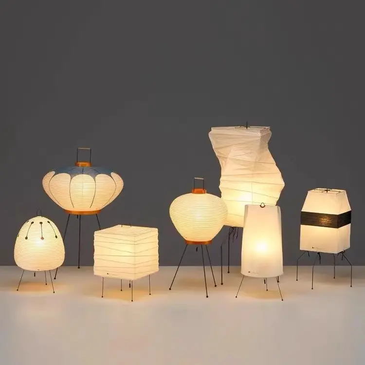 Japanese-style Floor Lamp Hotel Homestay Retro Rice
