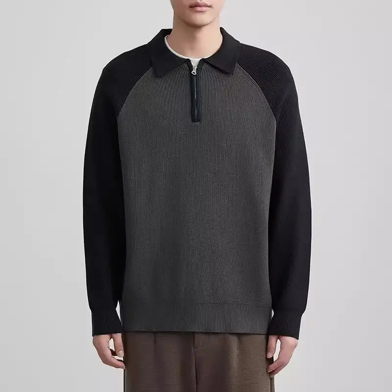 Casual Japanese-style Raglan Long-sleeve Sweater