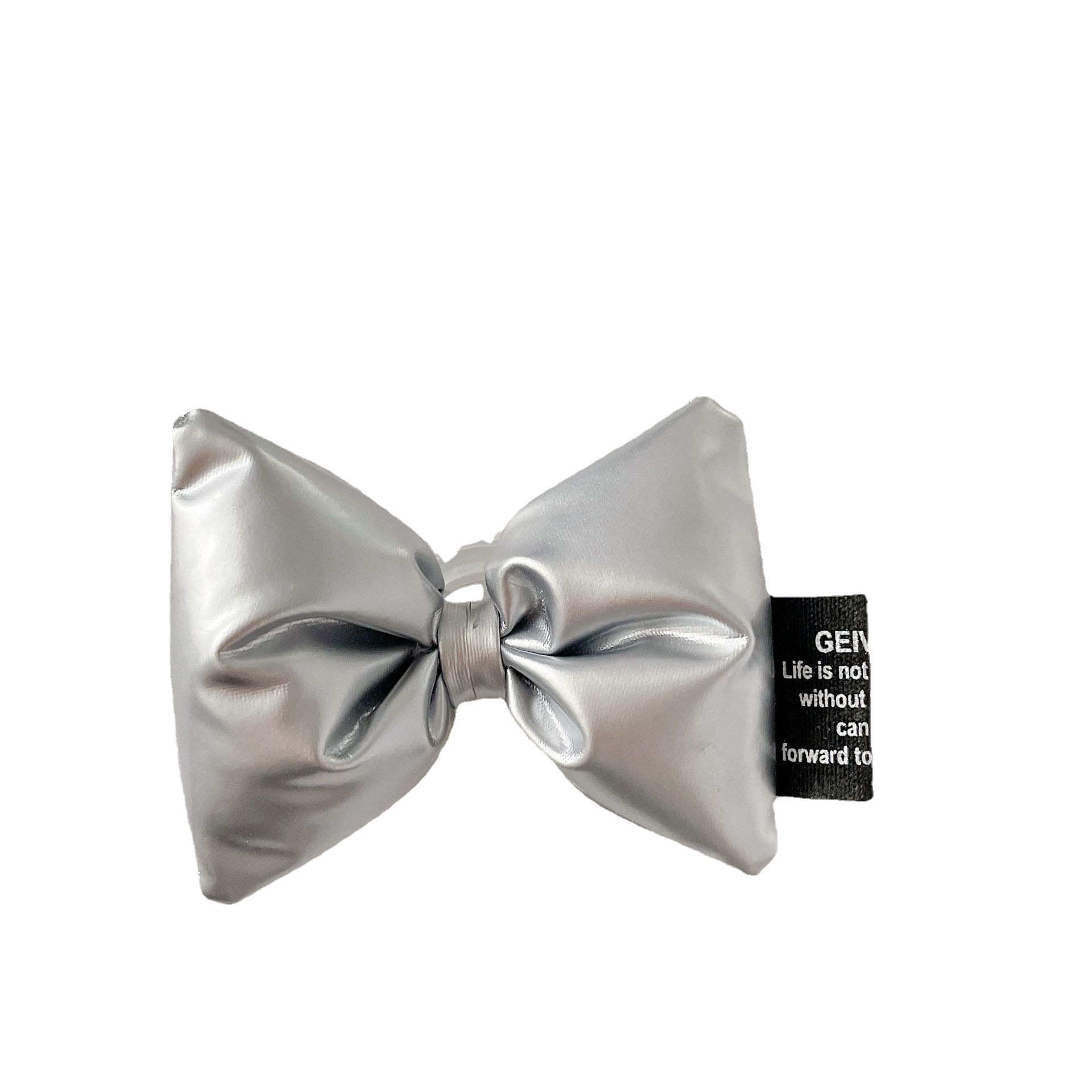 Girl’s Leather Bow Lazy Bracket