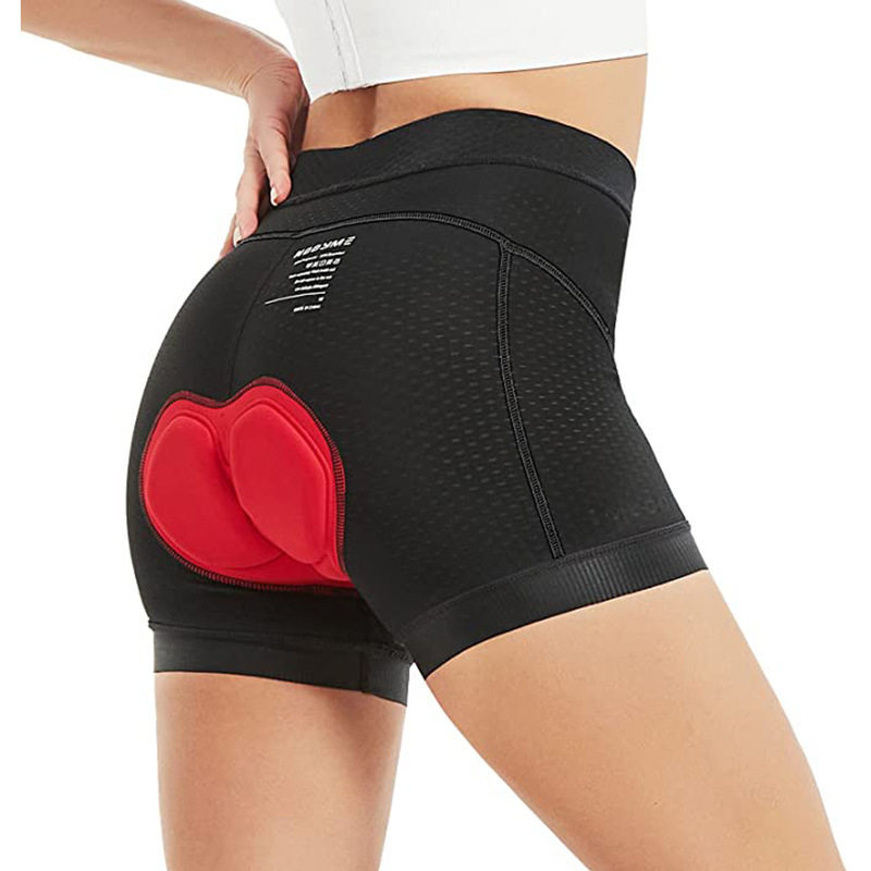 Womens Cycling Bib Shorts With A Built-in Comfortable Sweat-wicking Pad
