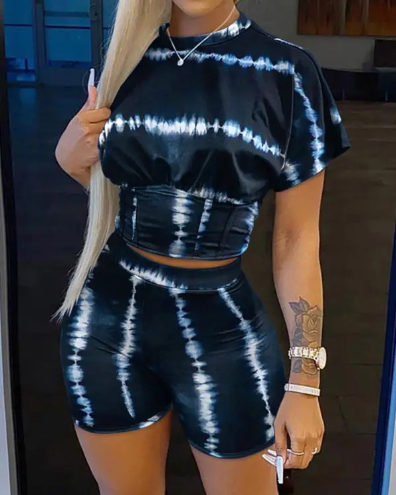 Fashion Printing Suit Women