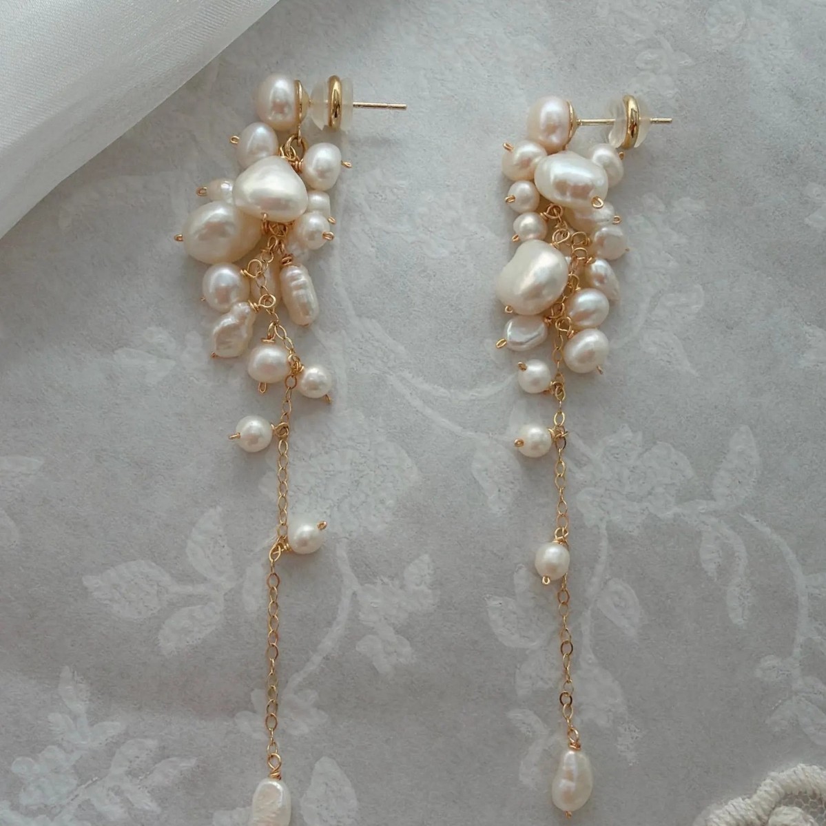 Fashionable New Freshwater Pearl Earrings For Women