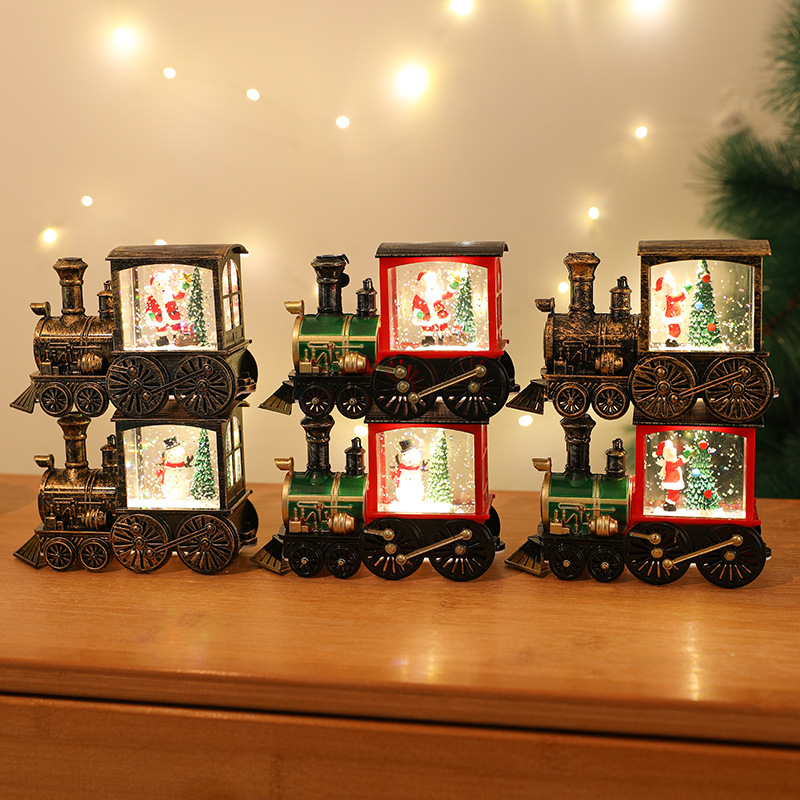 Title 2, New Christmas Decoration Santa Claus Water Inje...