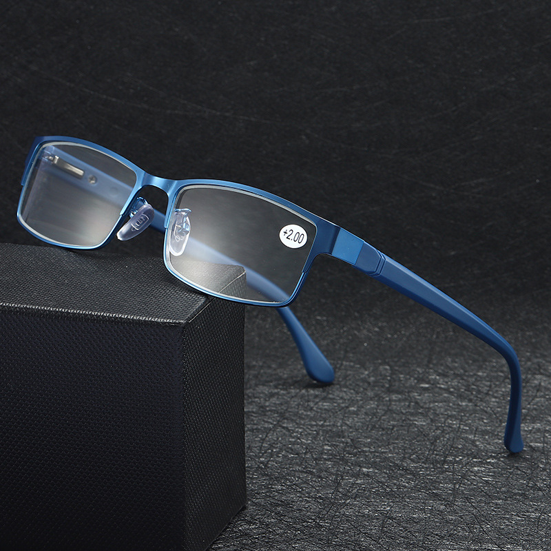Metal Frame TR90 Spectacle Foot Presbyopic Glasses