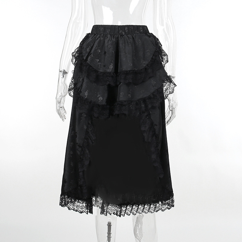 Elegant Jacquard Stitching Top