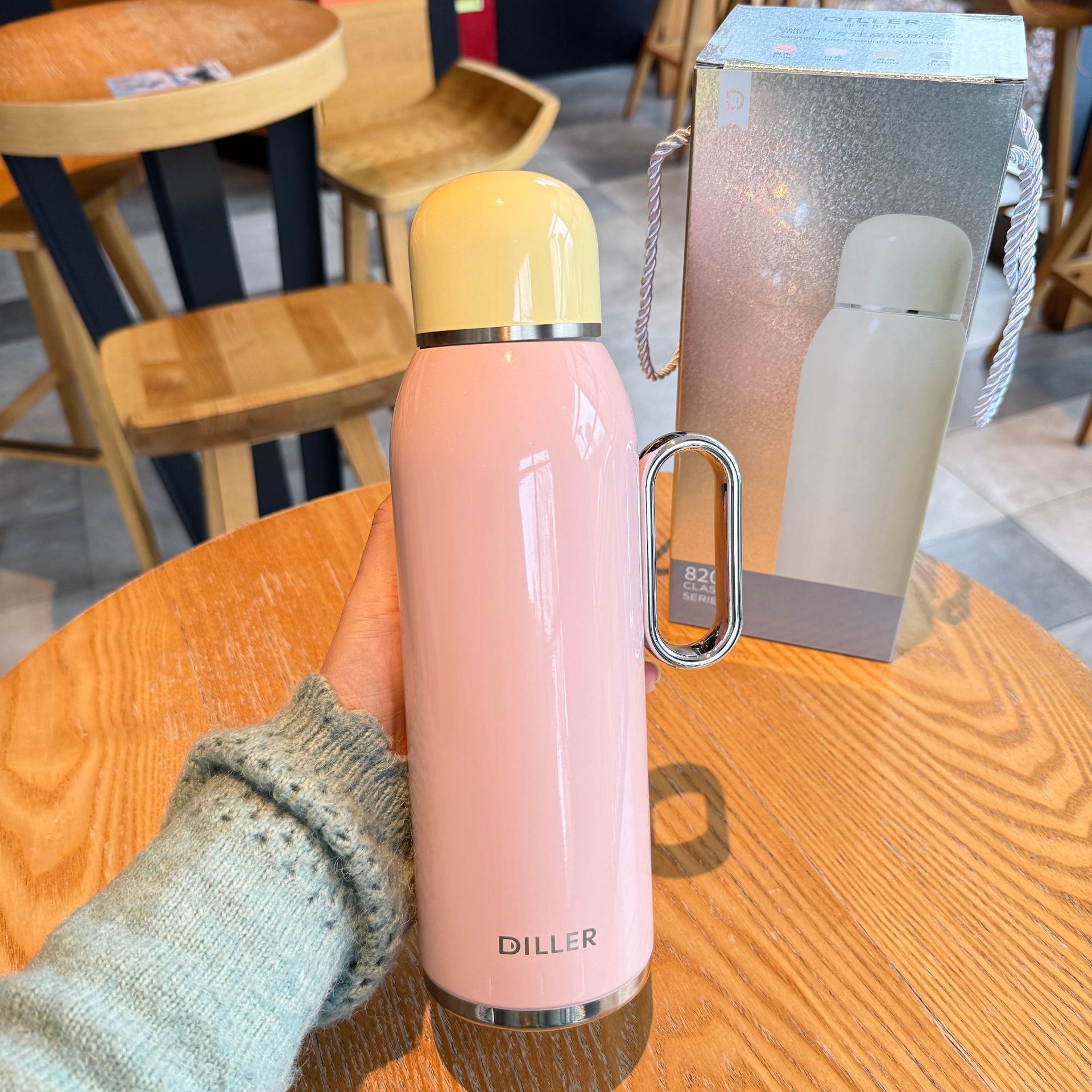New 316 Stainless Steel Insulated Mug With Tea-water Separation