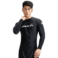 Men's Swimsuit Split Sun-proof And Breathable - Black - View 1