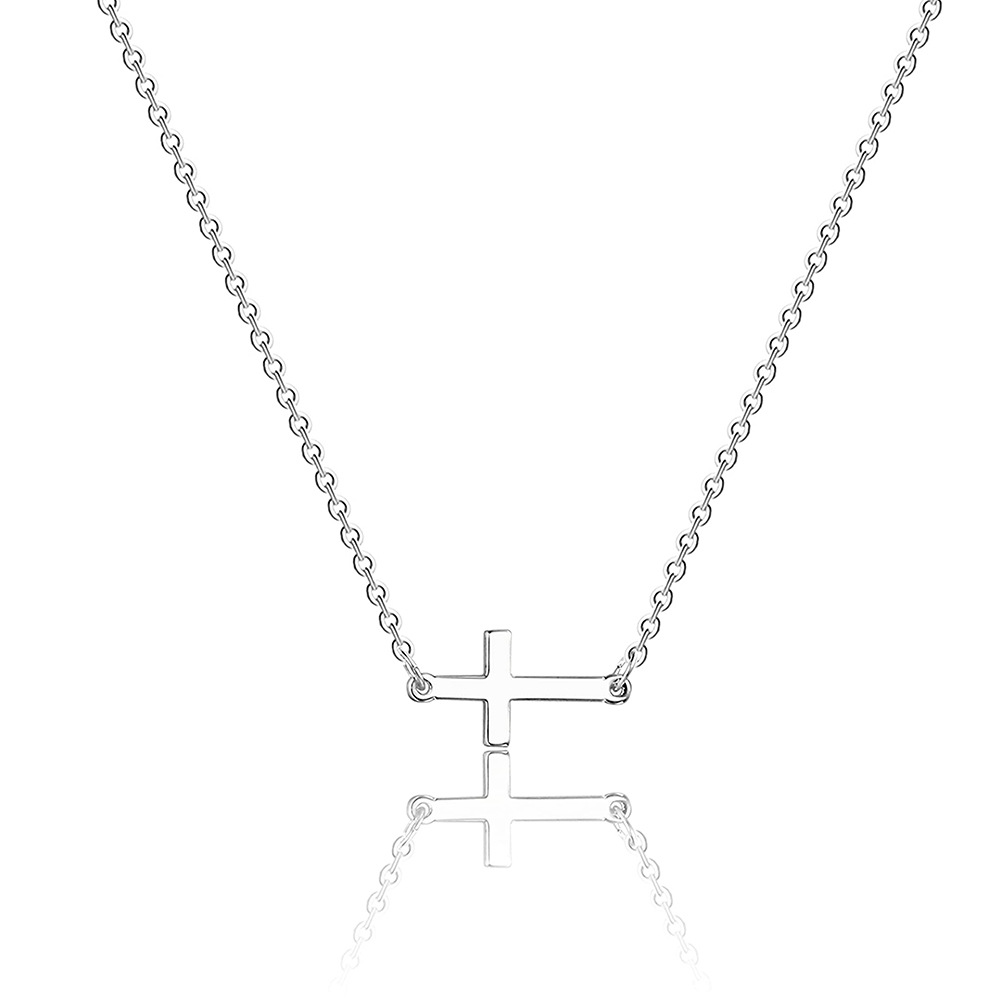 Cross Pendant Necklace Niche Personality