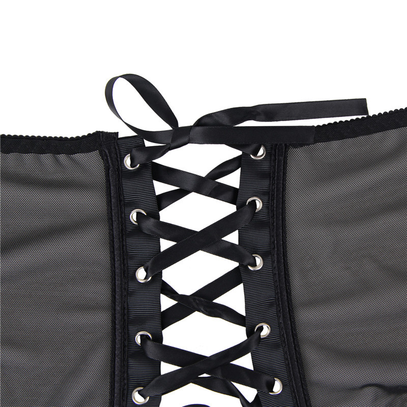 Title 14, Mesh high waist lace Garter straps