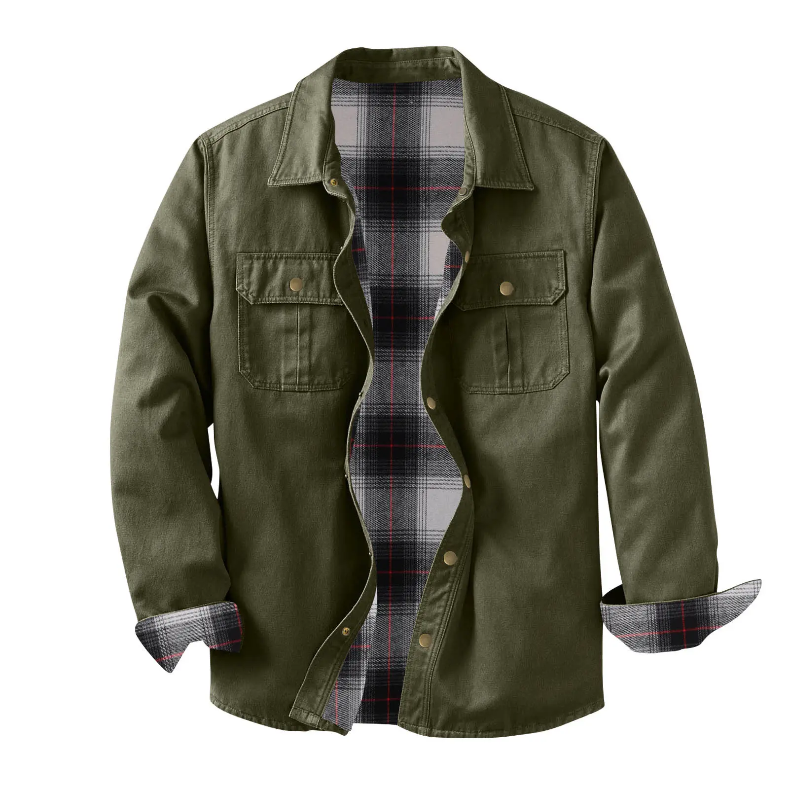 Washed Canvas Work Jacket