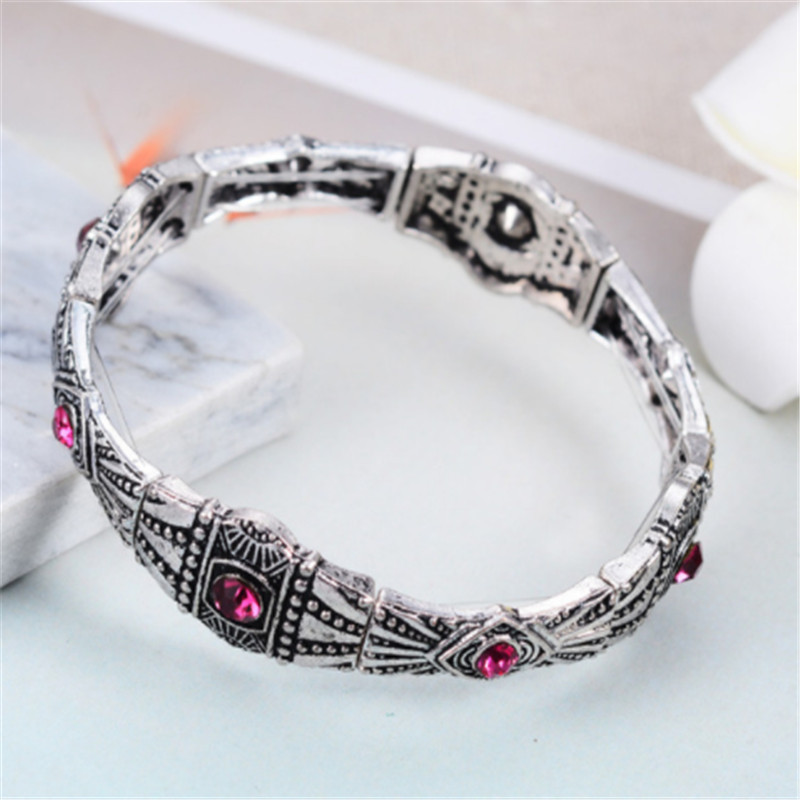 Title 8, Unisex Geometric Boho Vintage Alloy Bracelet