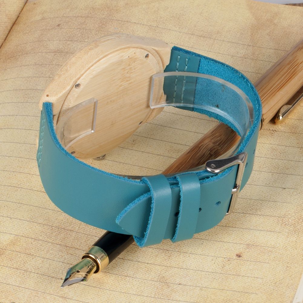 F20 Classic Wooden Analog Quartz Watch 3