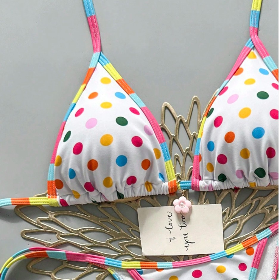 Printed Bikini Sexy Two-piece Swimsuit For Women