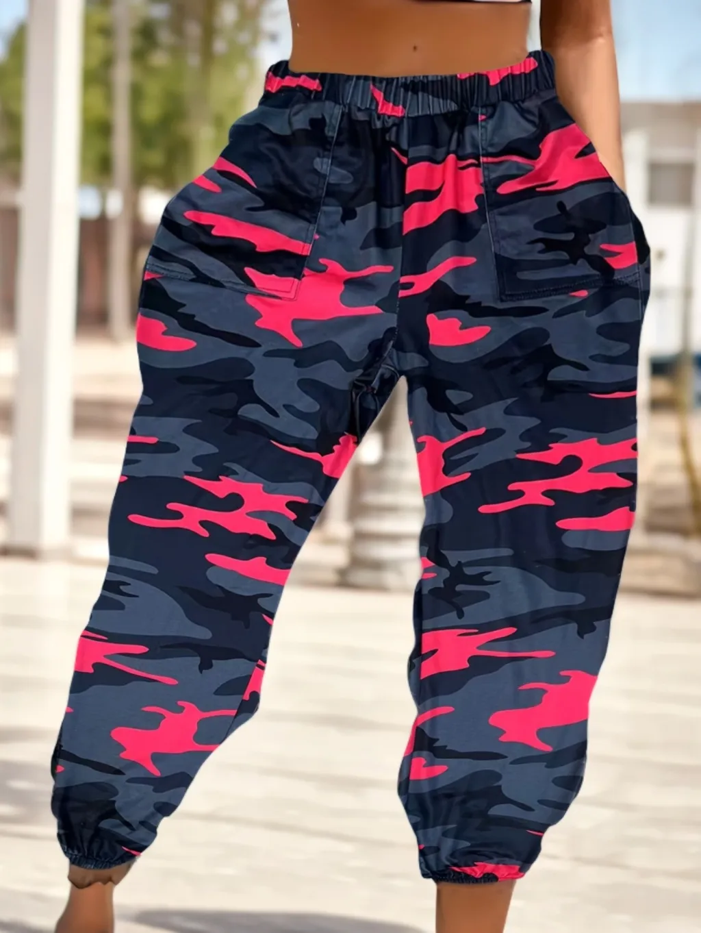Trendy Breathable And Loose Women's Trousers - Wr20Rq250622Y015-S