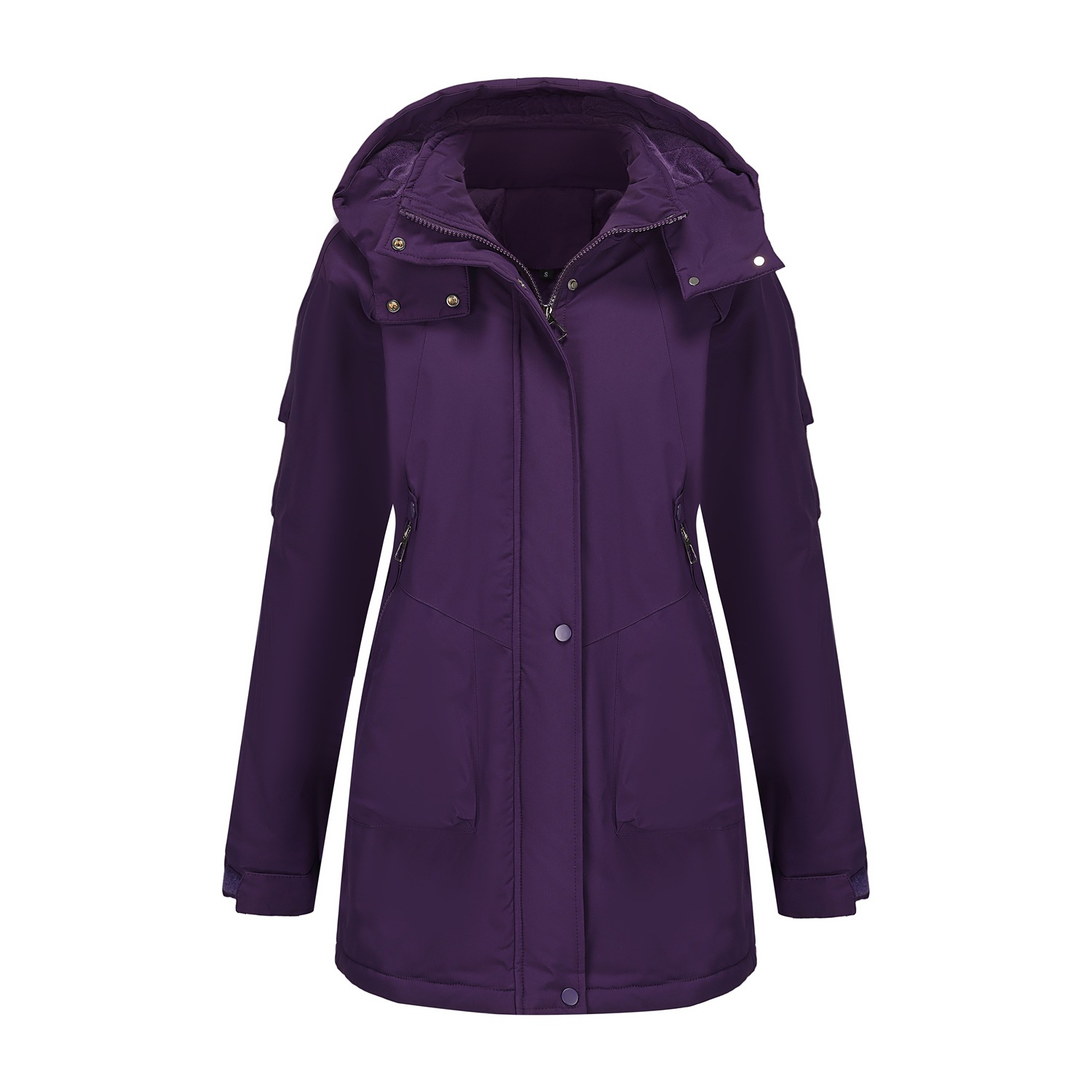 Autumn And Winter Mountaineering Women's Casual Shell Jacket Parka