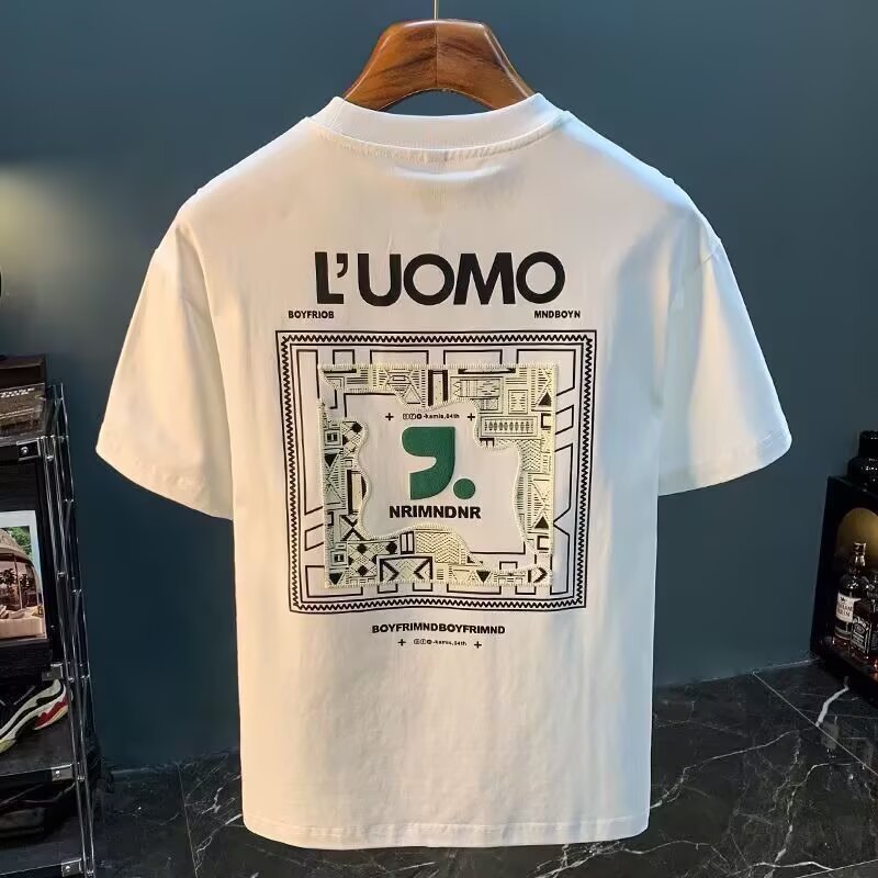 Men's Fashion Brand Summer Loose Half Sleeve