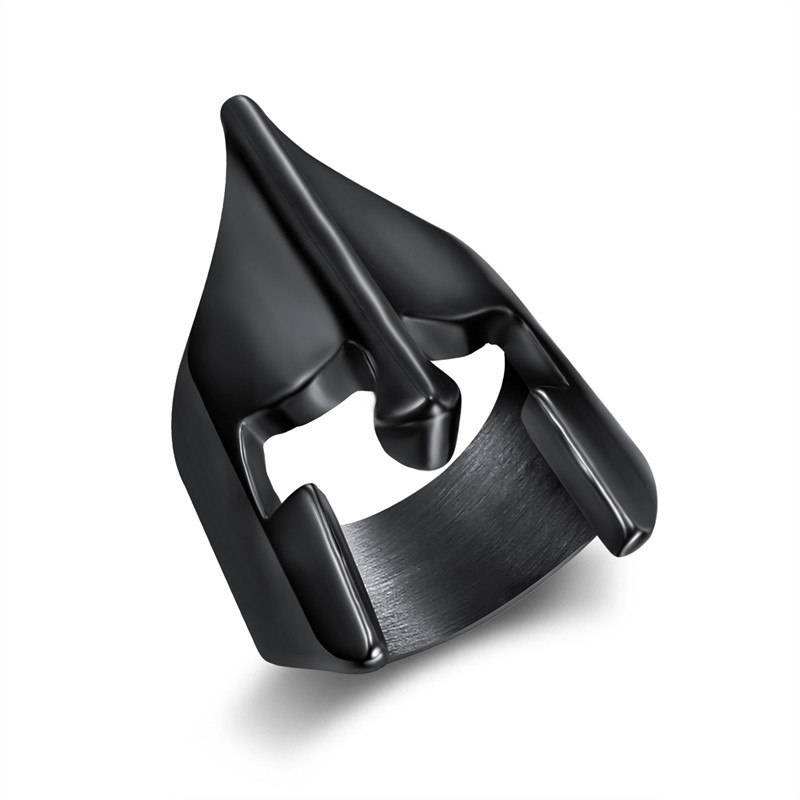 European And American Punk Hip Hop Rock Mask Men's Ring