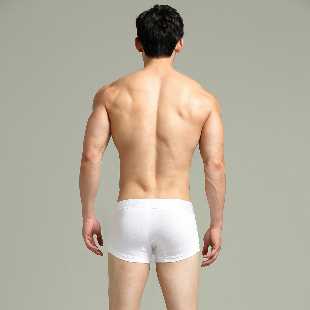 Title 4, New Mens Underwear Double Layer Pouch Solid Co...