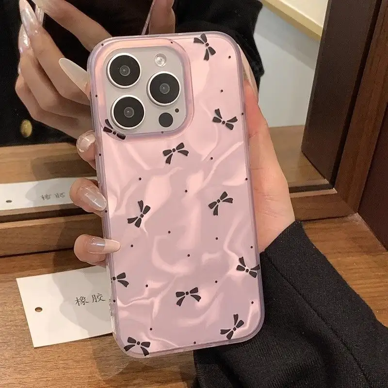 Water Ripple Bow Phone Case